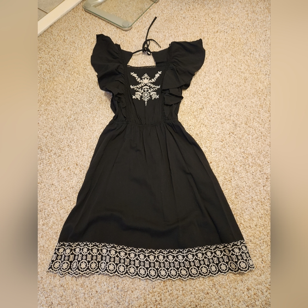 Boho Embroidered dress